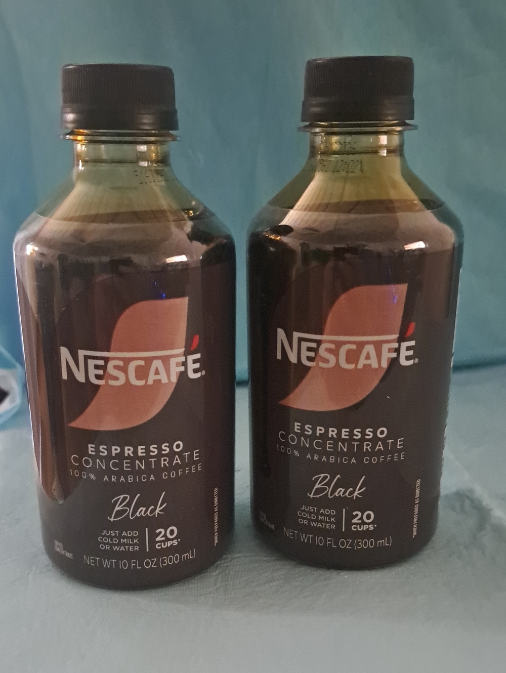 Black Espresso Concentrate Bottles - Black